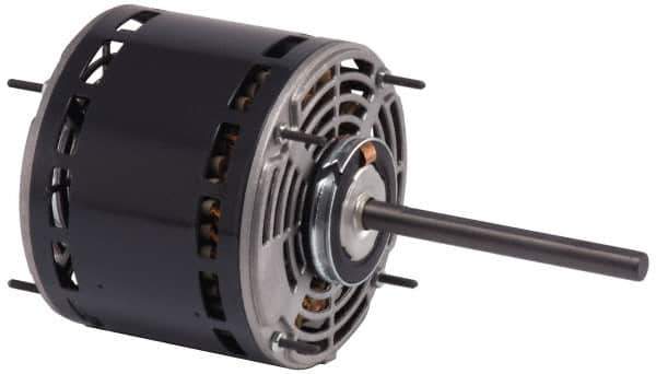 US Motors - 1/4 hp, OAO Enclosure, Auto Thermal Protection, 1,650 RPM, 208-230 Volt, 60 Hz, Industrial Electric AC/DC Motor - Size 48 Frame, Band Mount, 1 Speed, Sleeve Bearings, A Class Insulation, CCW Lead End - Industrial Tool & Supply