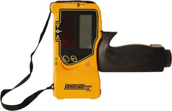 Johnson Level & Tool - Laser Level 9 V Battery, Laser Detector - Use With Line Generated Lasers - Industrial Tool & Supply