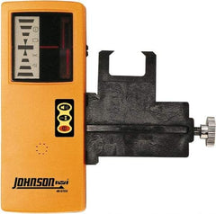 Johnson Level & Tool - Laser Level 9 V Battery, Laser Detector - Use With Red Beam Rotary Laser - Industrial Tool & Supply