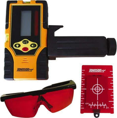 Johnson Level & Tool - Laser Level 9 V Battery, Laser Detector - Use With Red Beam Rotary Laser - Industrial Tool & Supply