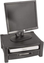 Kantek - Silver Two Level Stand - Use with Laptop, Monitor - Industrial Tool & Supply