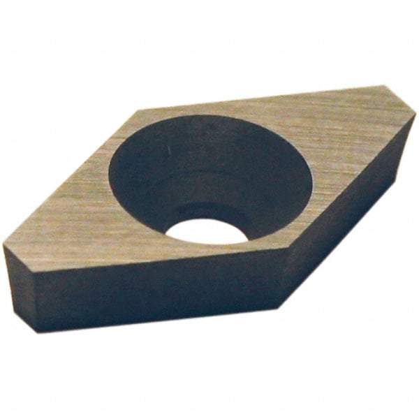 Tool-Flo - Trapezoid Threading Shim Seat for Indexables - Carbide, 0.187" Thick, TF Shim Style, Neutral Rake, Right Hand Cut - Industrial Tool & Supply