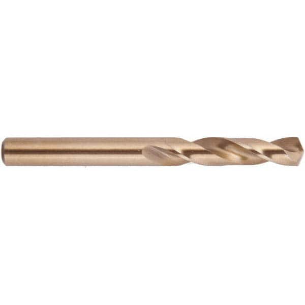National Twist Drill - #7 135° Spiral Flute Cobalt Screw Machine Drill Bit - Industrial Tool & Supply