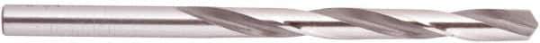 National Twist Drill - 7/16" 118° Carbide-Tipped Jobber Drill - Bright Finish, Right Hand Cut, Spiral Flute, Straight Shank, 5-1/2" OAL - Industrial Tool & Supply