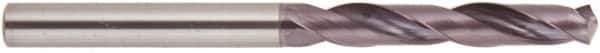 National Twist Drill - 7mm 140° Solid Carbide Jobber Drill - AlTiN Finish, Right Hand Cut, Spiral Flute, Straight Shank, 74mm OAL - Industrial Tool & Supply