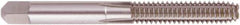 Regal Cutting Tools - #6-32 UNC 2B H3 Thread Limit Bottoming Thread Forming Tap - High Speed Steel, Bright Finish, 2" OAL, 11/16" Thread Length, Right Hand Thread, Series Met-Flo - Exact Industrial Supply