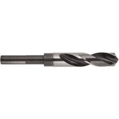 National Twist Drill - 1-1/4" Drill, 118° Point, High Speed Steel Silver Deming & Reduced Shank Drill Bit - Industrial Tool & Supply