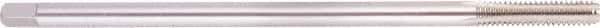 Regal Cutting Tools - M7x1.00 Metric Coarse 4 Flute D5 Bright Finish High Speed Steel Hand Extension Tap - Taper Chamfer, 6" OAL, 1-1/8" Thread Length - Exact Industrial Supply