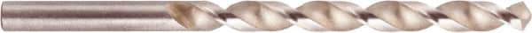 National Twist Drill - Letter I 118° High Speed Steel Jobber Drill - Bright Finish, Right Hand Cut, Spiral Flute, Straight Shank, 4-1/8" OAL - Industrial Tool & Supply