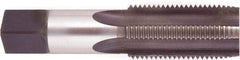 Regal Cutting Tools - 2-7/8 - 8 UNS 6 Flute Bright Finish High Speed Steel Straight Flute Standard Hand Tap - Taper, Right Hand Thread, 9-1/4" OAL, 4" Thread Length, H8 Limit, Oversize - Exact Industrial Supply