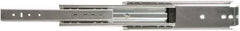 Knape & Vogt - 12" Slide Length, 12" Travel Length, Steel Drawer Slide - 8.88" Wide, 3" High, 500 Lb Capacity at Full Extension, Zinc Finish - Industrial Tool & Supply