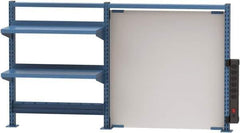 Lista - Steel Workbench & Workstation Riser Combination - 30" High, Use with 60" Long Workbenches - Industrial Tool & Supply