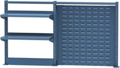 Lista - Steel Workbench & Workstation Riser Combination - 30" High, Use with 72" Long Workbenches - Industrial Tool & Supply