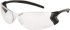 MCR Safety - Safety Glasses - CLR A/F LENS METAL FRM BACKDRAFT FRAMELESS GLS - Industrial Tool & Supply