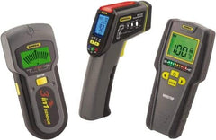 General - 40 to 104°F Operating Temp, Home Inspector Kit - LCD Display, Includes MMD7NP - Pinless Moisture Meter, IRTC50 - Scanning IR Thermometer, MSV100 - Metal/Stud/Voltage Detector, (3) Batteries, Soft Case - Industrial Tool & Supply