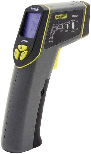 General - -40 to 580°C (-40 to 1076°F) Infrared Thermometer - 12:1 Distance to Spot Ratio - Industrial Tool & Supply