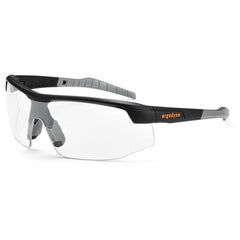 SkoLL Clear Lens Matte Black Safety Glasses - Industrial Tool & Supply