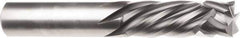 SGS - 1/4" Cutting Diam x 1" Length of Cut, 4 Flute, Compression Spiral Router Bit - Uncoated, Right Hand Cut, Solid Carbide, 2-1/2" OAL x 1/4" Shank Diam, Square End - Industrial Tool & Supply