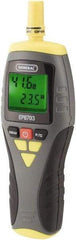 General - 14 to 122°F, 0 to 99.9% Humidity Range, Thermo-Hygrometer - Industrial Tool & Supply