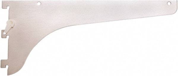 Knape & Vogt - 540 Lb Capacity, Anachrome Steel Coated, Shelf Bracket - 18" Long, 6" High, 6" Wide - Industrial Tool & Supply