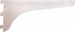 Knape & Vogt - 910 Lb Capacity, Anachrome Steel Coated, Shelf Bracket - 14" Long, 6" High, 6" Wide - Industrial Tool & Supply