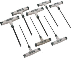 Allen - 8 Piece T-Handle Hex Key Set - Industrial Tool & Supply
