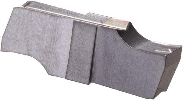 Iscar - 270010GIPI Grade IC908, 2.7mm Cutting Width Carbide Grooving Insert - Neutral, 0.1mm Corner Radius, TiAlN Finish - Industrial Tool & Supply