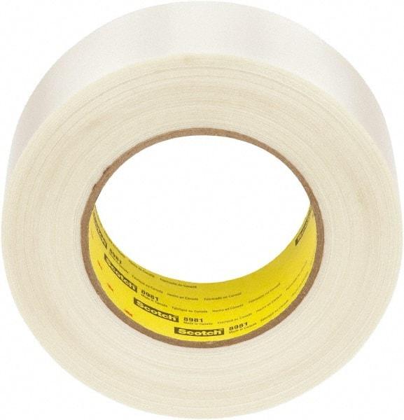 3M - Filament & Strapping Tape Type: Filament Tape Color: Clear - Industrial Tool & Supply