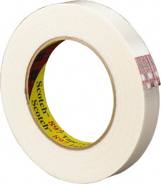 3M - Filament & Strapping Tape Type: Filament Tape Color: Clear - Industrial Tool & Supply