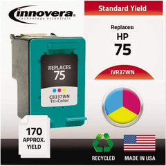 innovera - Inkjet Printer Cartridge - Use with HP Deskjet D4260, D4360, Officejet J5750, J5780, J6480, Photosmart C4240, C4250, C4280, C4350, C4380, C4385, C4480, C4580, C5240, C5250, C5280, C5580, D5345, D5360 - Industrial Tool & Supply