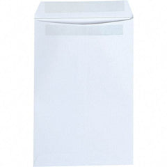 Universal One - 2-1/4" Long x 6.38" Wide Self Seal White Catalog Envelope - White - Industrial Tool & Supply