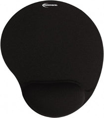 innovera - 8-7/8" x 10-3/8" x 1" Black Mouse Pad - Use with Mouse - Industrial Tool & Supply