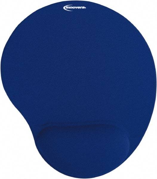 innovera - 8-7/8" x 10-3/8" x 1" Blue Mouse Pad - Use with Mouse - Industrial Tool & Supply