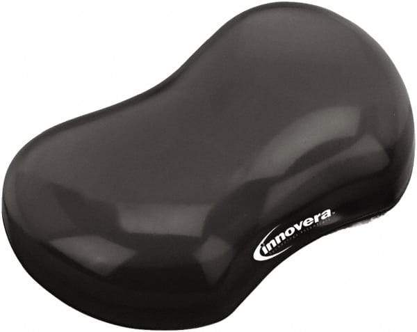 innovera - 3-1/8" x 4-3/4" x 1" Black Wrist Rest - Use with Mouse - Industrial Tool & Supply
