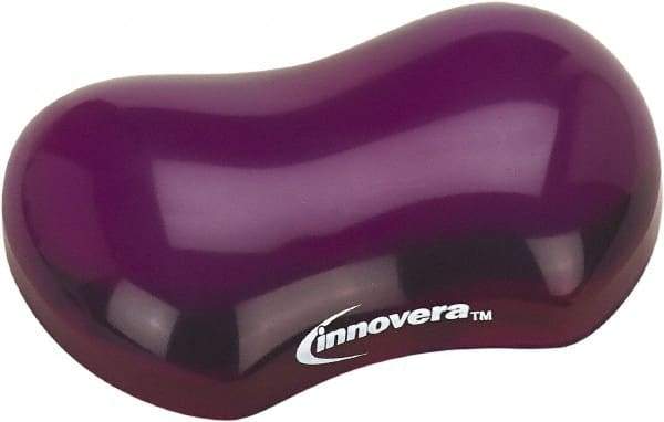 innovera - 3-1/8" x 4-3/4" x 1" Purple Wrist Rest - Use with Mouse - Industrial Tool & Supply