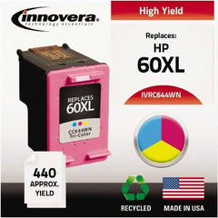innovera - Inkjet Printer Cartridge - Use with HP Deskjet D2530, D2545, D2560, D5560, F4200, F4440, F4480, Photosmart C4640, C4650, C4680, C4795 - Industrial Tool & Supply