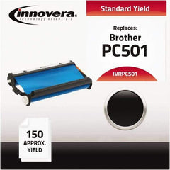 innovera - Black Thermal Transfer Ribbon - Use with Brother Fax 575 - Industrial Tool & Supply