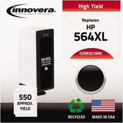 innovera - Black Inkjet Printer Cartridge - Use with HP Color LaserJet 5500, 5550 produces 13,000 pages. - Industrial Tool & Supply