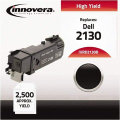 innovera - Black Toner Cartridge - Use with Dell 2130CN, 2135CN - Industrial Tool & Supply