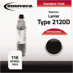 innovera - Black Toner Cartridge - Use with Ricoh Aficio 1022, 1027 (Type 2120D) - Industrial Tool & Supply