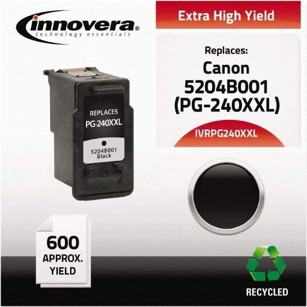 innovera - Black Inkjet Printer Cartridge - Use with Canon PIXMA Photo All-in-One Printers MG2120, MG2220, MG3120, MG3220, MG3520, MG4120, MG4220, Cannon MultiPASS 530, 545, 555, 560, 635, 3000, 3500, 50, 5000, 530, 545, 5500, 555, 560, 635 - Industrial Tool & Supply