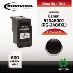 innovera - Black Inkjet Printer Cartridge - Use with Canon PIXMA Photo All-in-One Printers MG2120, MG2220, MG3120, MG3220, MG3520, MG4120, MG4220, Cannon MultiPASS 530, 545, 555, 560, 635, 3000, 3500, 50, 5000, 530, 545, 5500, 555, 560, 635 - Industrial Tool & Supply