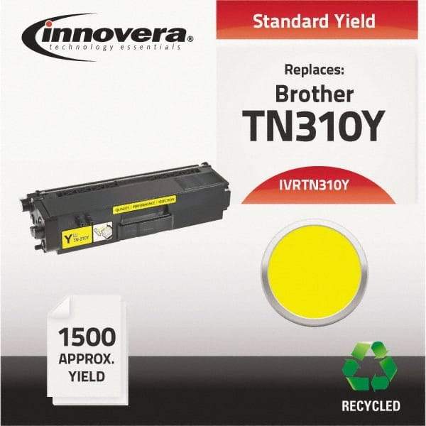 innovera - Yellow Toner Cartridge - Use with Brother DCP-9050CDN, 9055CDN, 9270CDN, HL-4140CN, 4150CDN, 4570CDW, 4570CDWT, MFC-9460CDN, 9465CDN, 9560CDW, 9970, 9970CDW - Industrial Tool & Supply