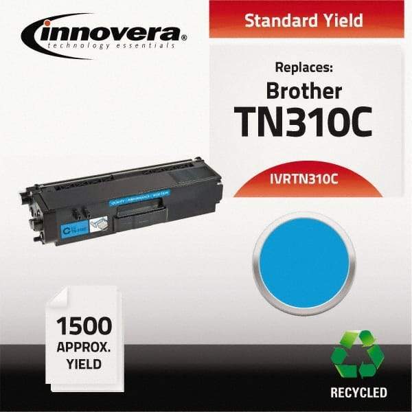 innovera - Cyan Toner Cartridge - Use with Brother DCP-9050CDN, 9055CDN, 9270CDN, HL-4140CN, 4150CDN, 4570CDW, 4570CDWT, MFC-9460CDN, 9465CDN, 9560CDW, 9970, 9970CDW - Industrial Tool & Supply