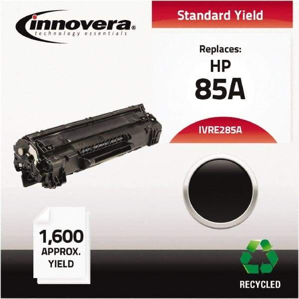innovera - Black Toner Cartridge - Use with HP LaserJet Pro M1130, M1132MFP, M1134MFP, M1136MFP, M1137, M1138, M1139, M1210, M1212NF - Industrial Tool & Supply