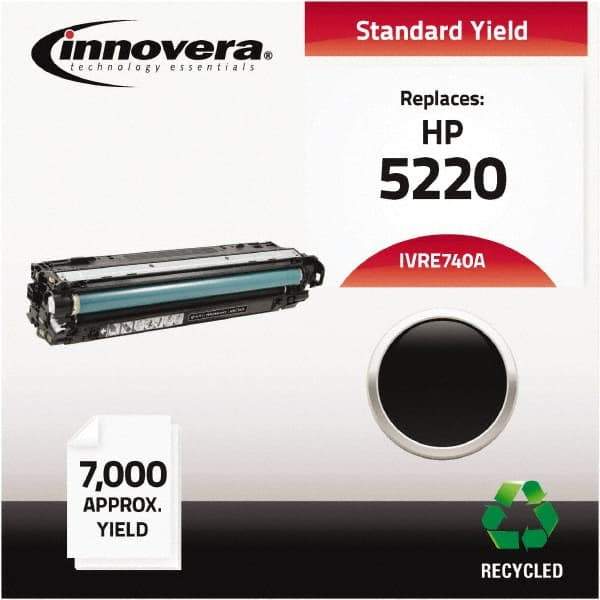 innovera - Black Toner Cartridge - Use with HP Color LaserJet CP5220, CP5225 - Industrial Tool & Supply