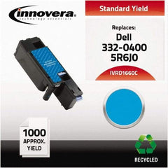 innovera - Cyan Toner Cartridge - Use with Dell C1660W - Industrial Tool & Supply