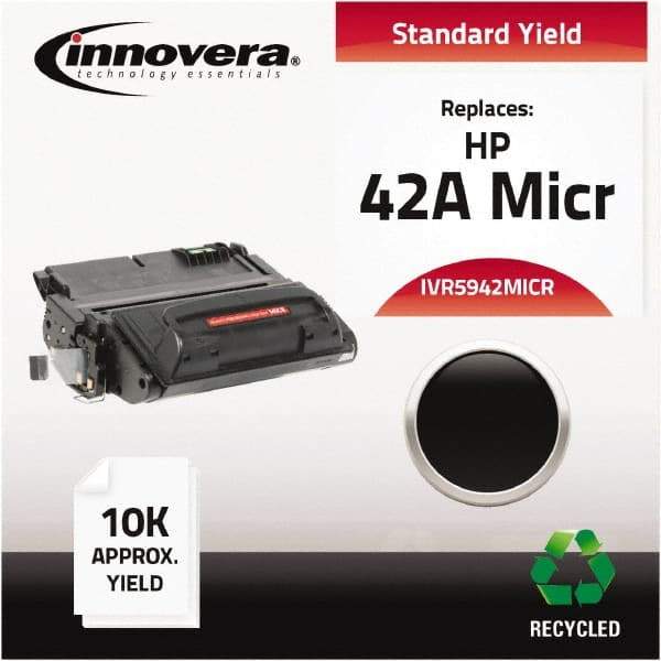 innovera - Black MICR Toner - Use with HP LaserJet 4250, 4350 - Industrial Tool & Supply