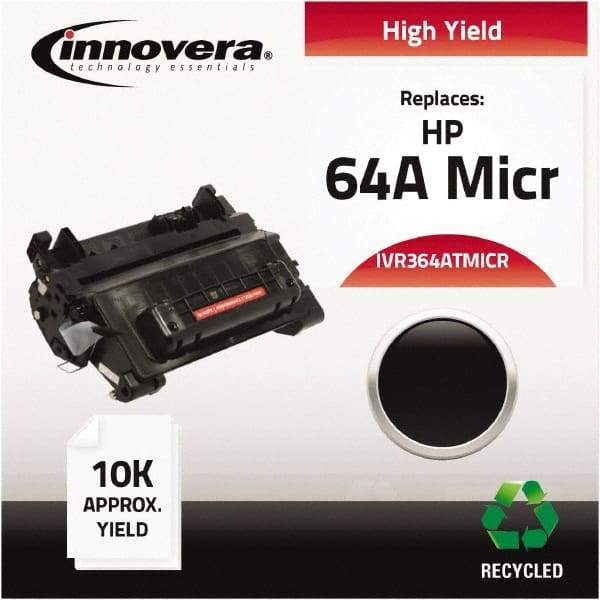 innovera - Black MICR Toner - Use with HP LaserJet 4014, 4015, 4515 - Industrial Tool & Supply
