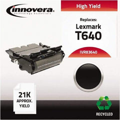innovera - Black Toner Cartridge - Use with Lexmark T640, T640DN, T640DTN, T640N, T640TN, T642, T642DTN, T642N, T642TN, T644, T644DTN, T644N, T644TN, X642E, X644E, X646E - Industrial Tool & Supply